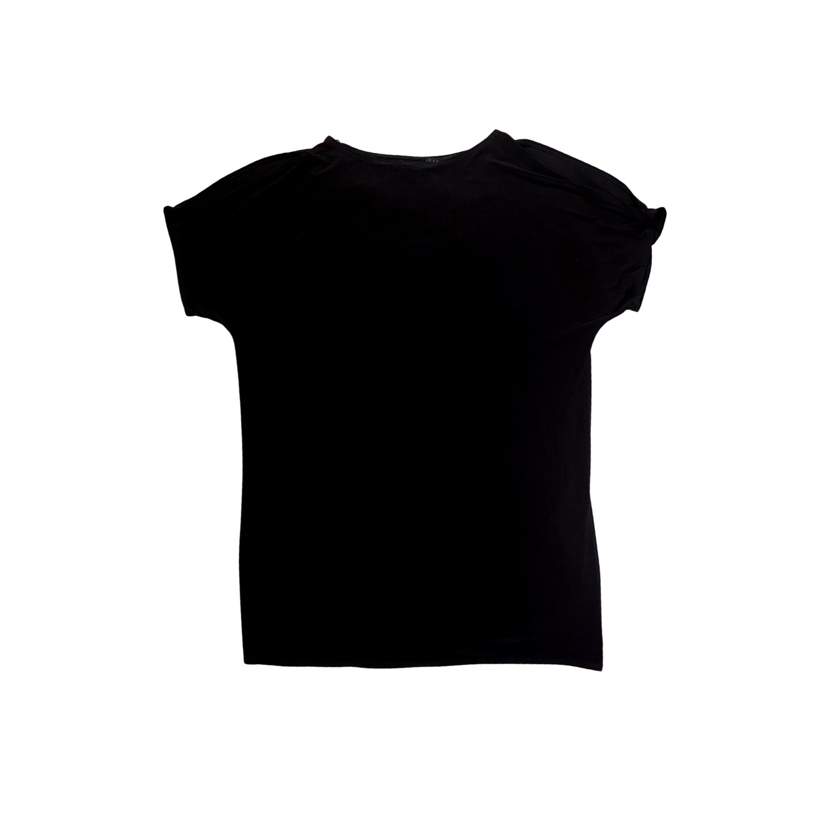Tiana B Womens Plus Size 18w Black Cold Shoulder Short Sleeve Top W22561 New
